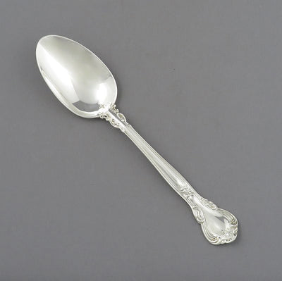 Birks Chantilly Pattern Silver Dessert Spoon - JH Tee Antiques