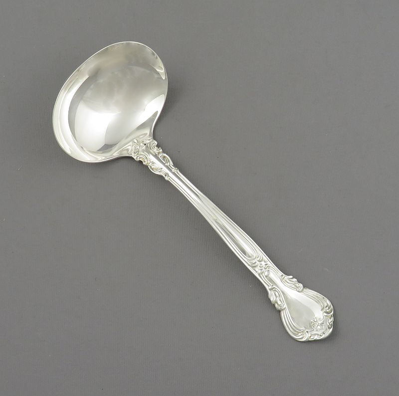 Birks Chantilly Pattern Silver Gravy Ladle - JH Tee Antiques