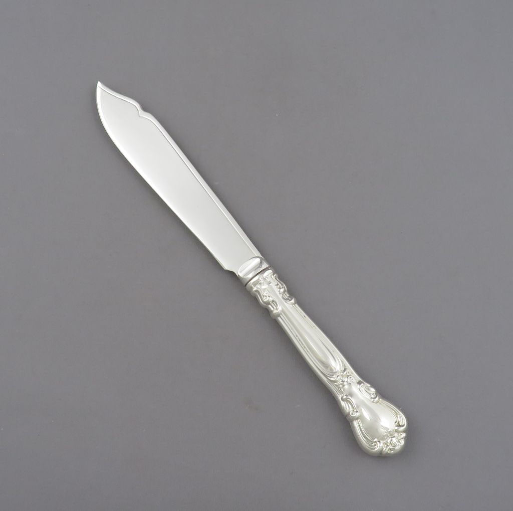 Birks Chantilly Pattern Silver Fish Service - JH Tee Antiques