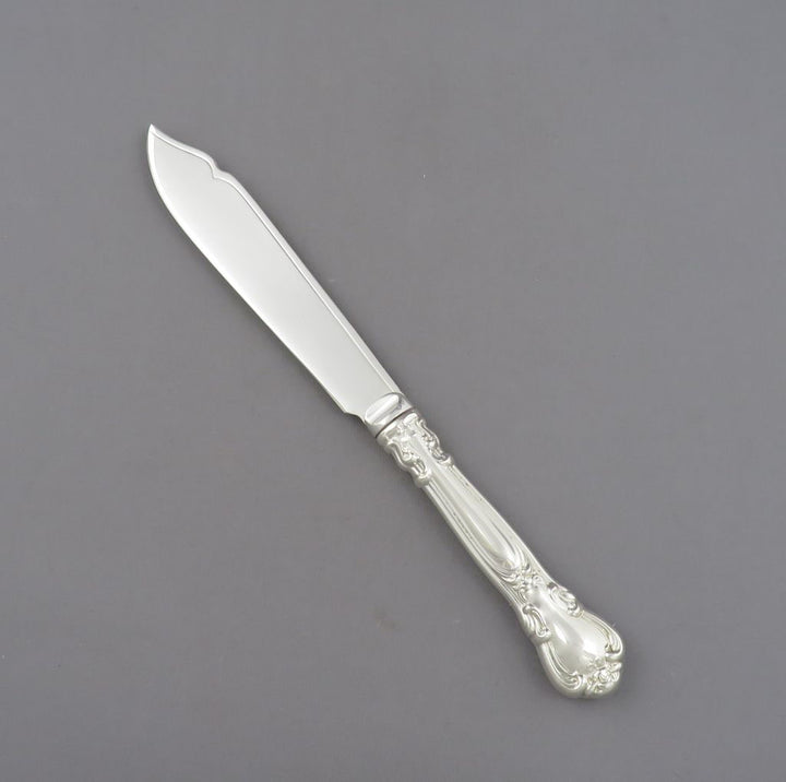 Birks Chantilly Pattern Silver Fish Service - JH Tee Antiques