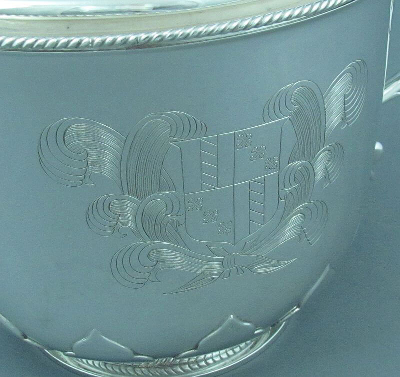 Charles II Style Silver Cup and Cover - JH Tee Antiques