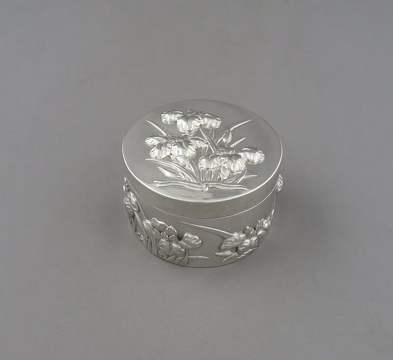 Chinese Export Silver Dressing Table Box - JH Tee Antiques