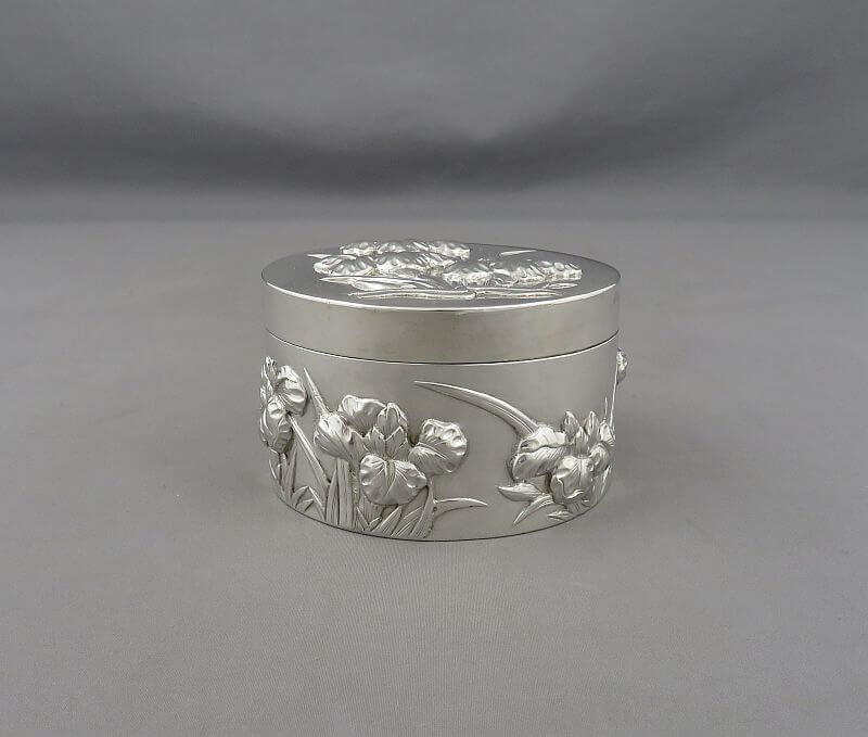 Chinese Export Silver Dressing Table Box - JH Tee Antiques