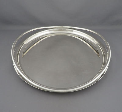 Christofle Silver Plated Veritgo Tray - JH Tee Antiques