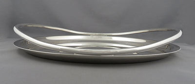 Christofle Silver Plated Veritgo Tray - JH Tee Antiques