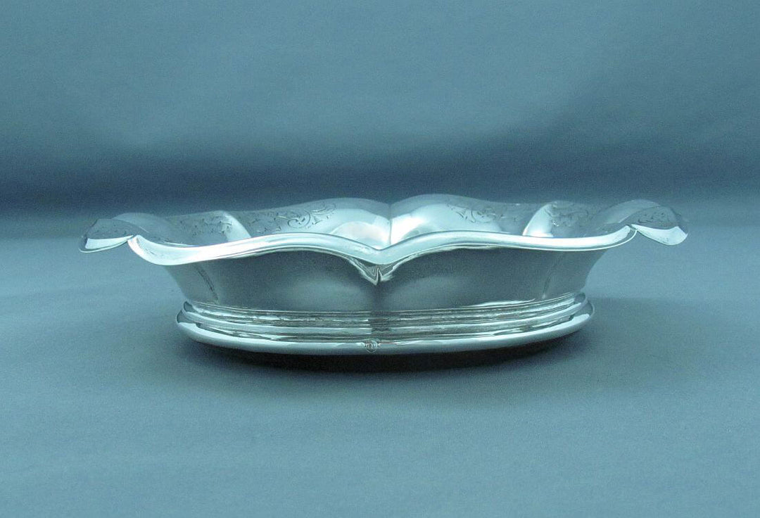 Dutch Silver Wine Coasters - JH Tee Antiques