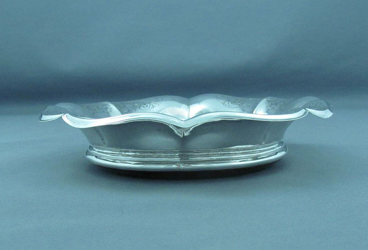 Dutch Silver Wine Coasters - JH Tee Antiques