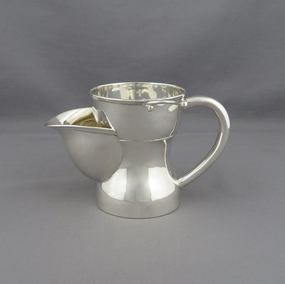 Edwardian Sterling Silver Shaving Mug - JH Tee Antiques