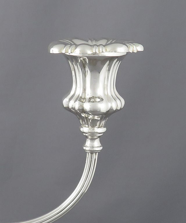 Elkington Sterling Silver Candelabra - JH Tee Antiques