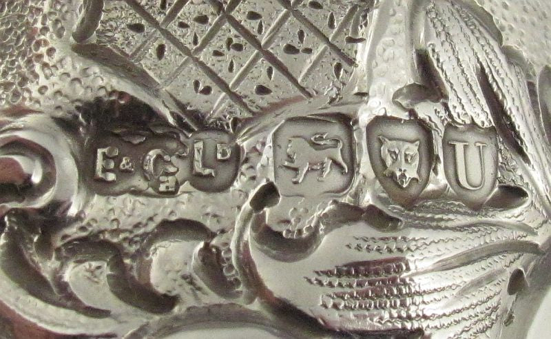Sterling Silver Claret Jug by Elkington &amp; Co - JH Tee Antiques