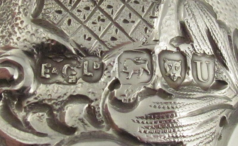 Sterling Silver Claret Jug by Elkington & Co - JH Tee Antiques