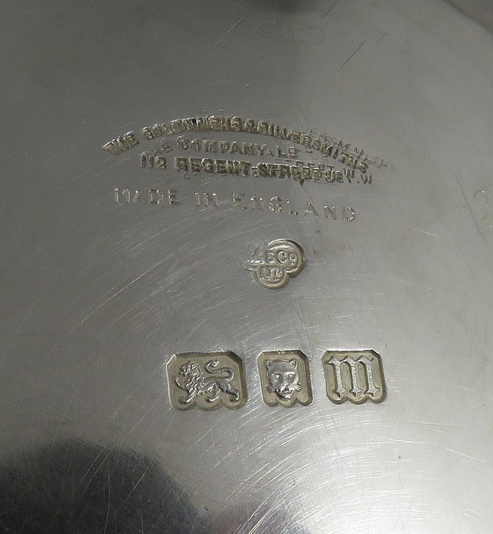 George IV English Sterling Silver Cup &amp; Cover - JH Tee Antiques
