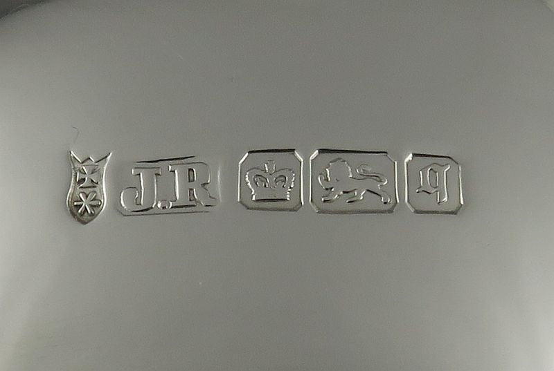 English Sterling Silver Centrepiece Bowl - JH Tee Antiques
