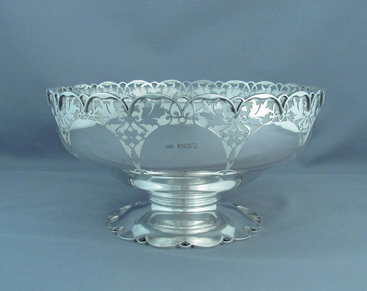 English Sterling Silver Dessert Service - JH Tee Antiques