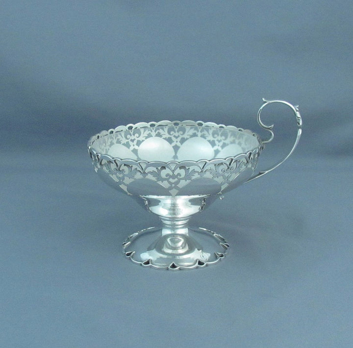 English Sterling Silver Dessert Service - JH Tee Antiques