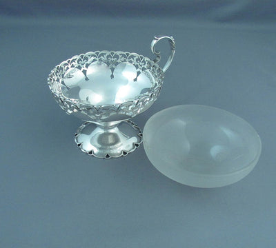 English Sterling Silver Dessert Service - JH Tee Antiques
