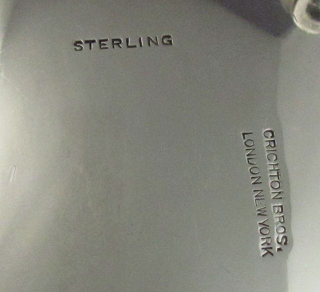 English Sterling Silver Sauce Tureen - JH Tee Antiques