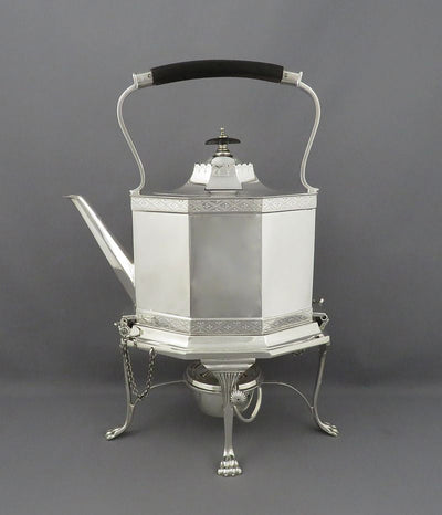 George V Silver Tea Service - JH Tee Antiques