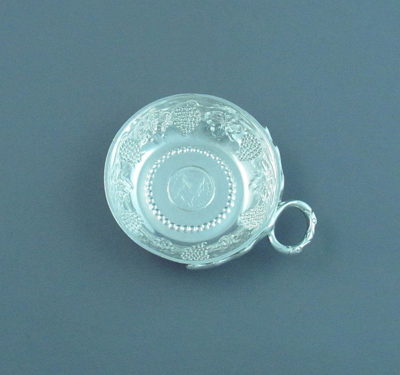 English Sterling Silver Wine Taster - JH Tee Antiques