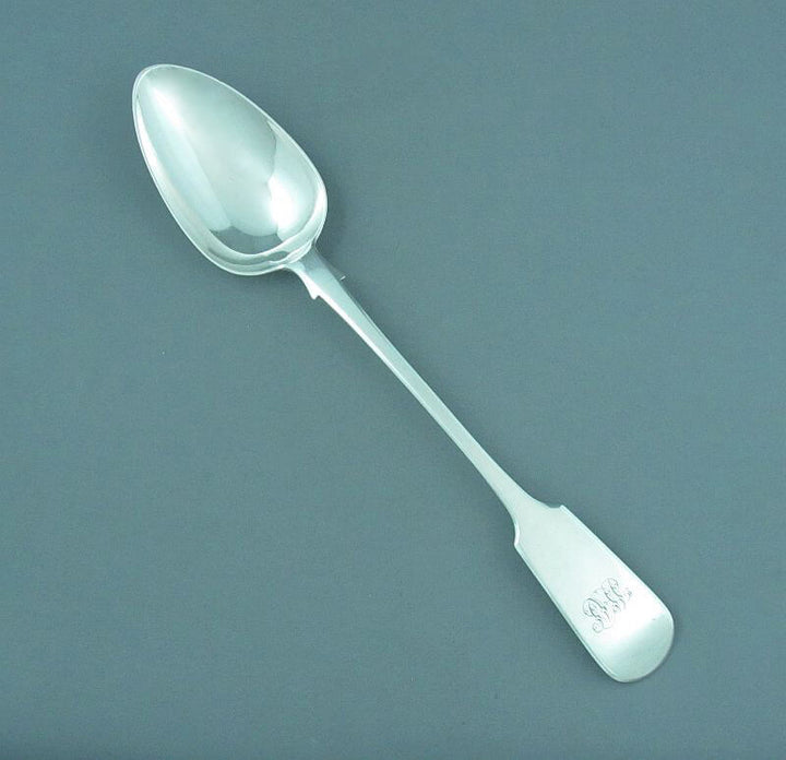 Antique Silver Stuffing Spoon William IV - JH Tee Antiques