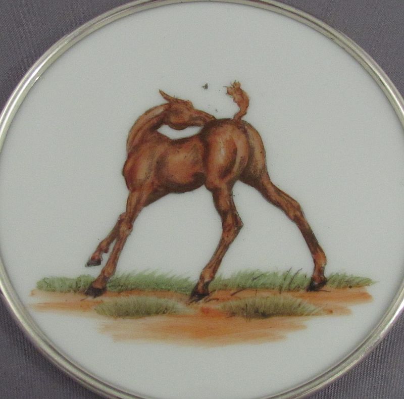 Set of 6 Frank Vosmansky Coasters - JH Tee Antiques