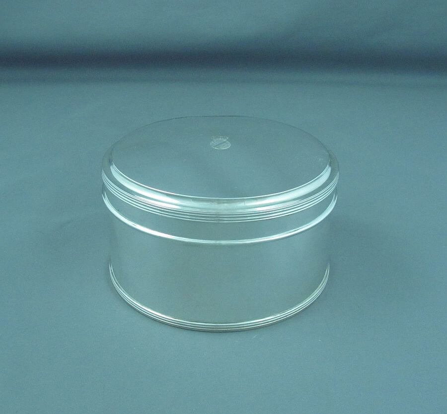 French 950 Silver Box - JH Tee Antiques