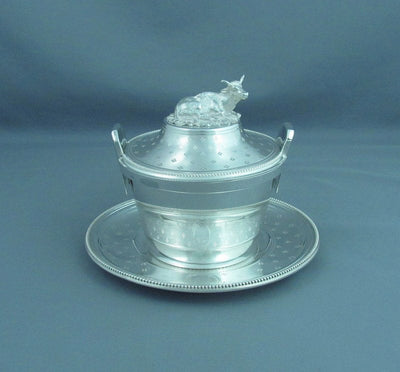 French 950 Silver Tea Service - JH Tee Antiques