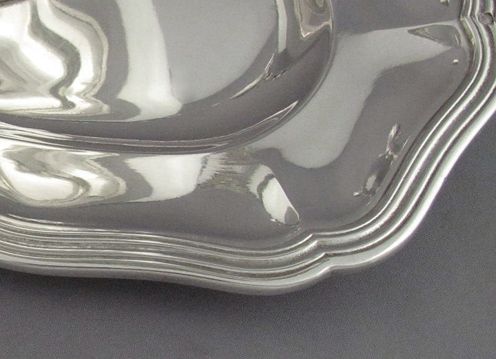 Pair of French 950 Silver Gravy Boats - JH Tee Antiques