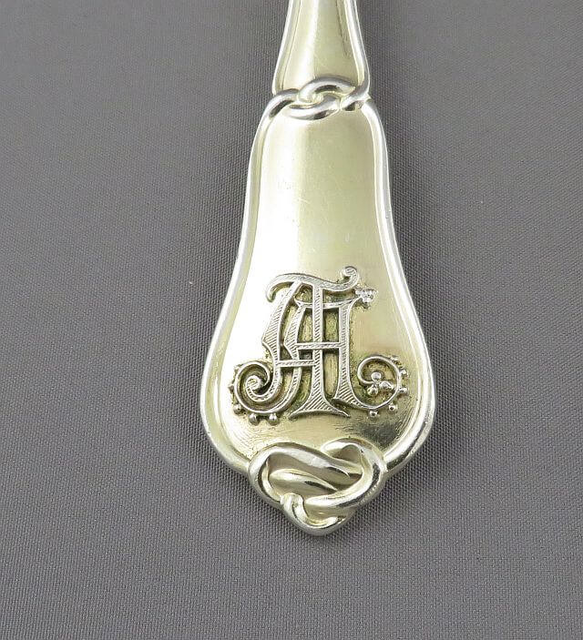 Massive French 950 Silver Flatware Set - JH Tee Antiques