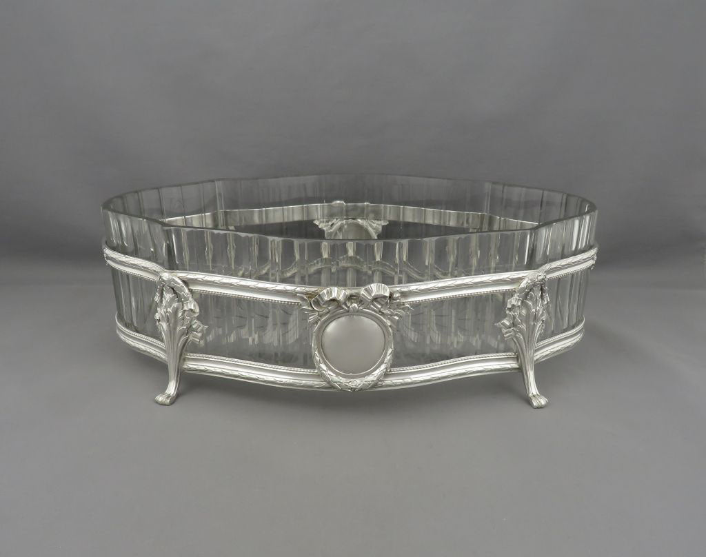 French 950 Silver Jardiniere - JH Tee Antiques