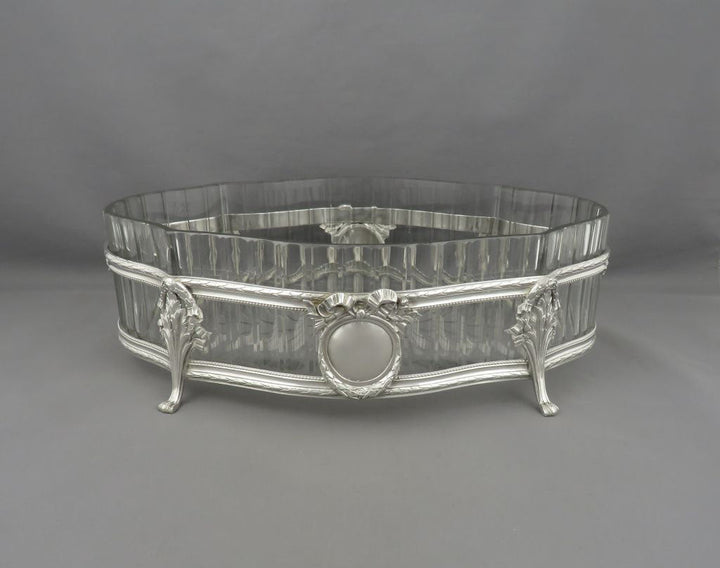 French 950 Silver Jardiniere - JH Tee Antiques