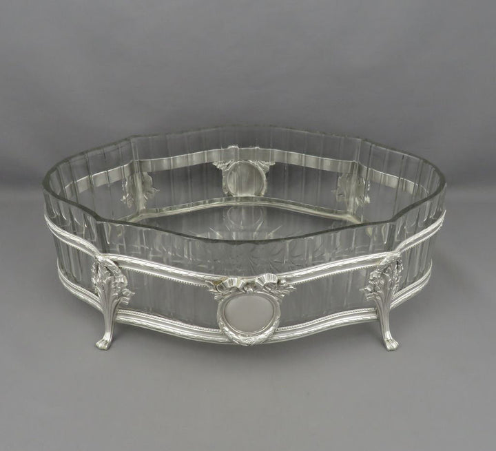 French 950 Silver Jardiniere - JH Tee Antiques
