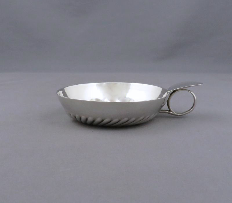 French 950 Silver Wine Taster - JH Tee Antiques