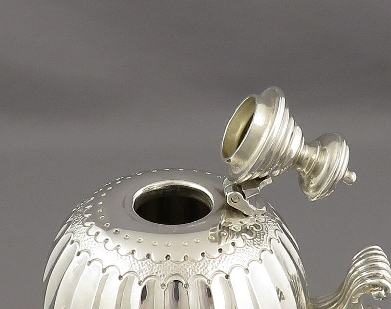 Garrard Sterling Silver Hot Chocolate Set - JH Tee Antiques