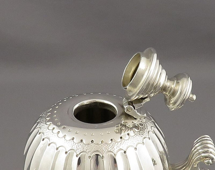 Garrard Sterling Silver Hot Chocolate Set - JH Tee Antiques