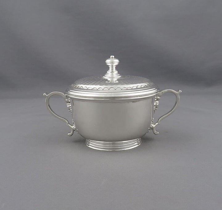Garrard Sterling Silver Hot Chocolate Set - JH Tee Antiques