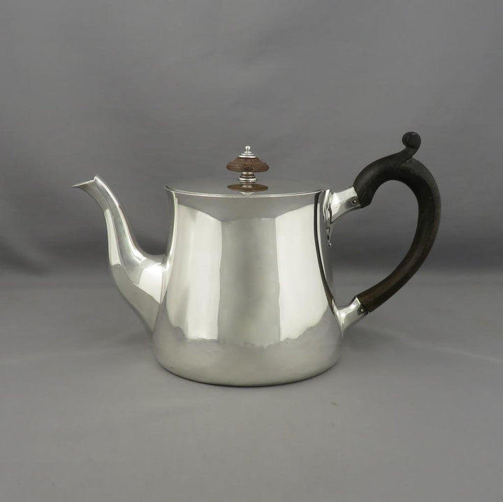 Garrard Sterling Silver Teapot - JH Tee Antiques