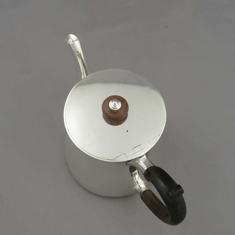 Garrard Sterling Silver Teapot - JH Tee Antiques