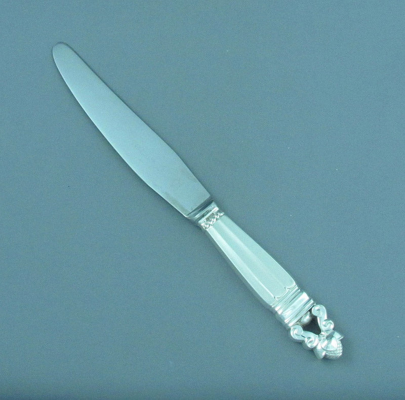 Georg Jensen Acorn Dinner Knife - JH Tee Antiques