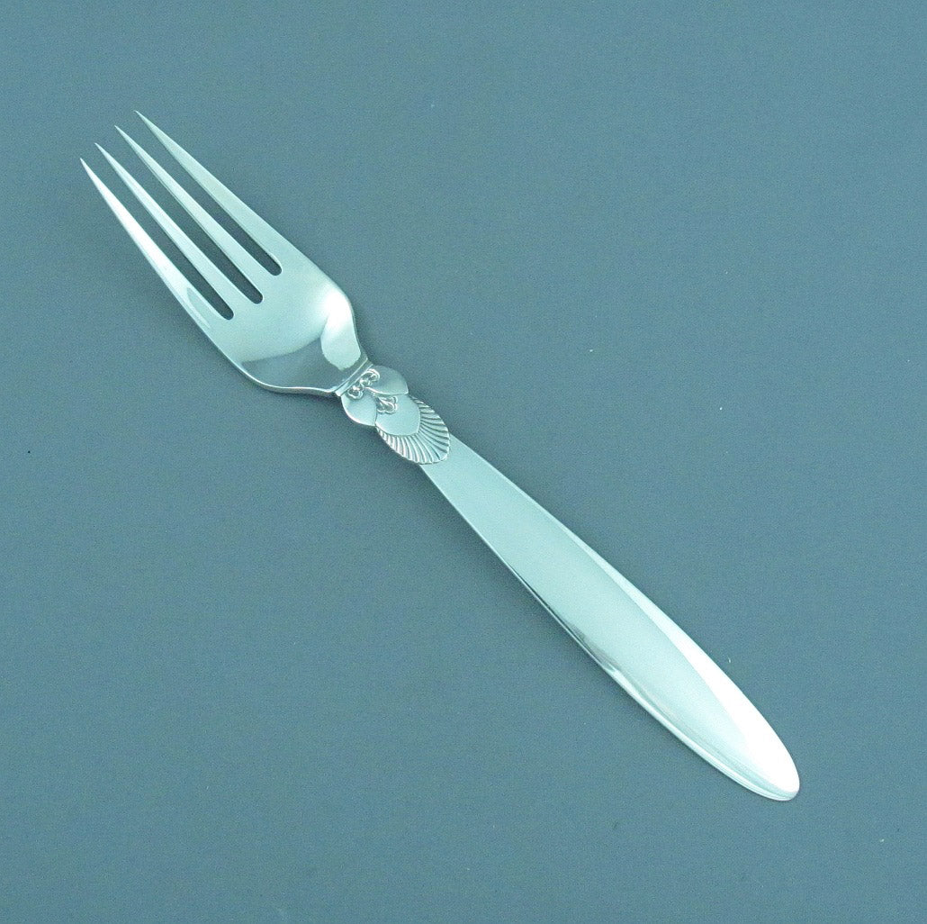 Georg Jensen Cactus Large Dinner Fork - JH Tee Antiques