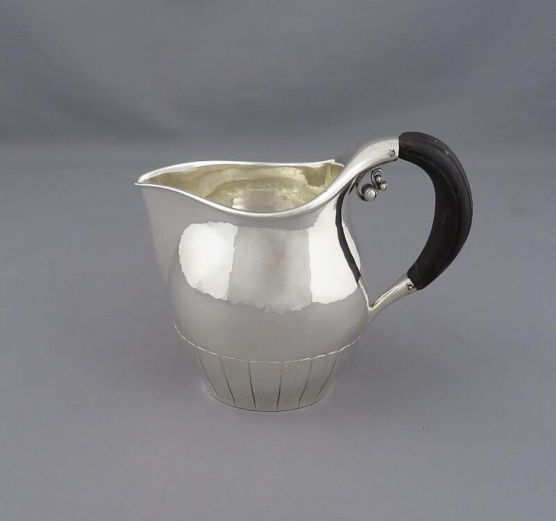 Georg Jensen Cosmos Cream Jug - JH Tee Antiques
