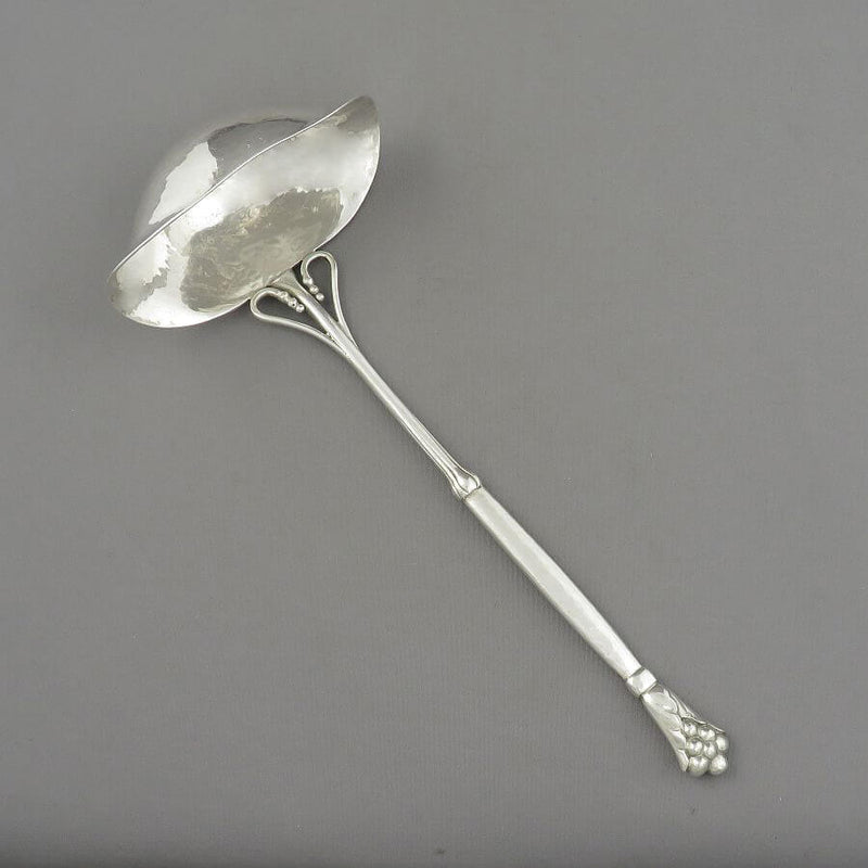 Georg Jensen Blossom Gravy Ladle 128 - JH Tee Antiques