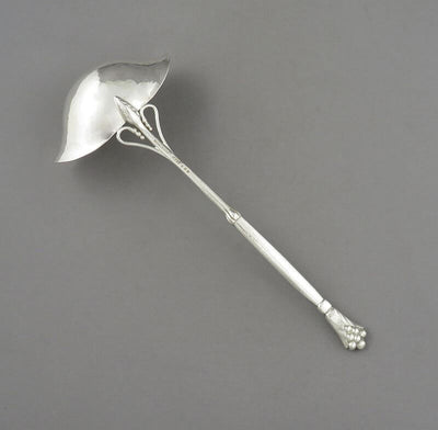 Georg Jensen Blossom Gravy Ladle 128 - JH Tee Antiques