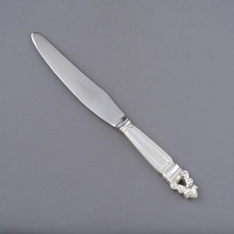 Georg Jensen Acorn Large Dinner Knife - JH Tee Antiques