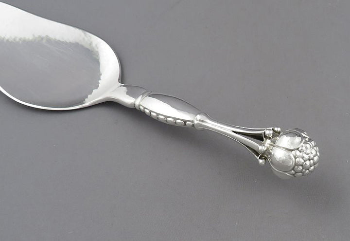 Georg Jensen Ornamental Sterling Silver Cake Server - JH Tee Antiques