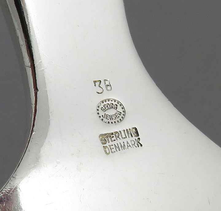 Georg Jensen Ornamental Sterling Silver Cake Server - JH Tee Antiques