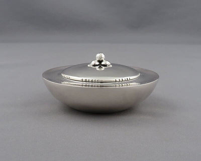 Georg Jensen Silver Dresser Box - JH Tee Antiques