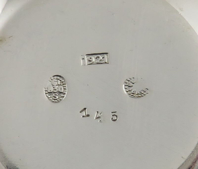 Georg Jensen Silver Dresser Box - JH Tee Antiques