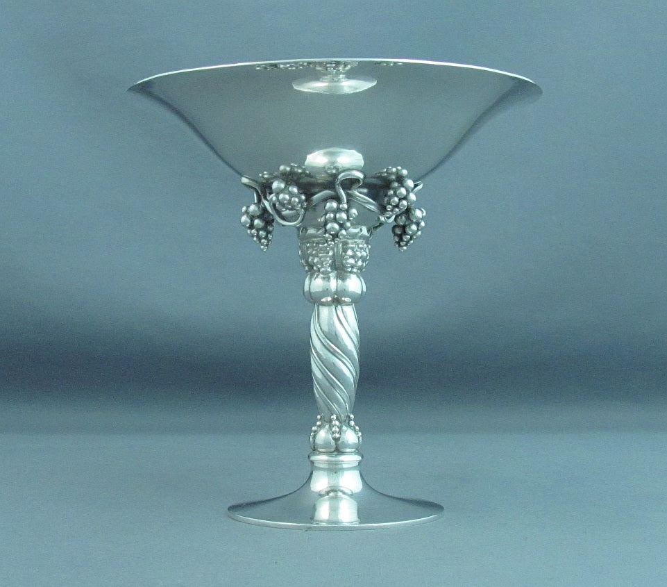 Georg Jensen Silver Tazza - JH Tee Antiques