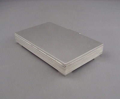 Georg Jensen Sterling Silver Cigarette Box - JH Tee Antiques